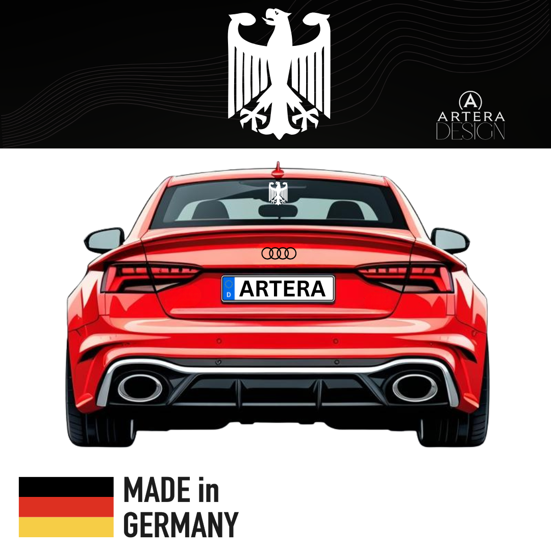 Deutschland Bundesadler Vinyl Sticker – Länderstolz