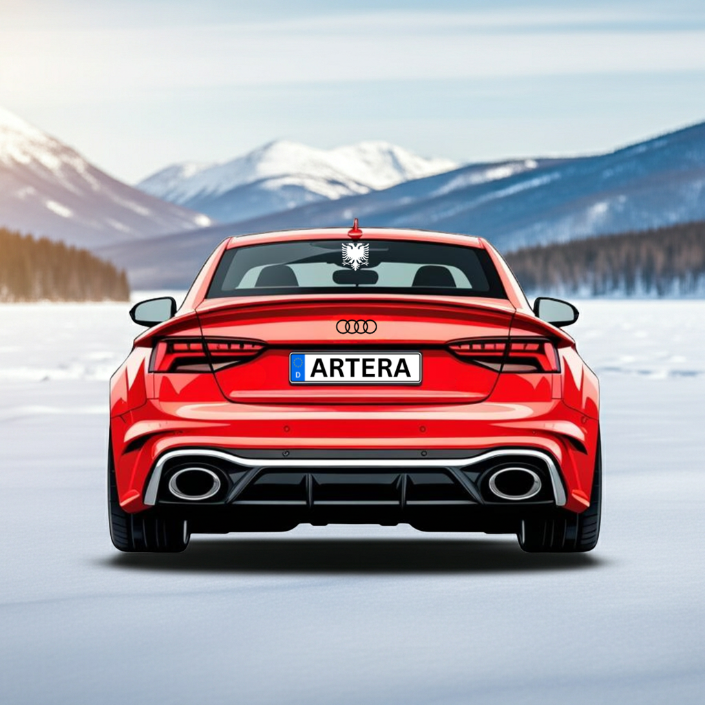 Albanischer Adler – Vinyl Sticker