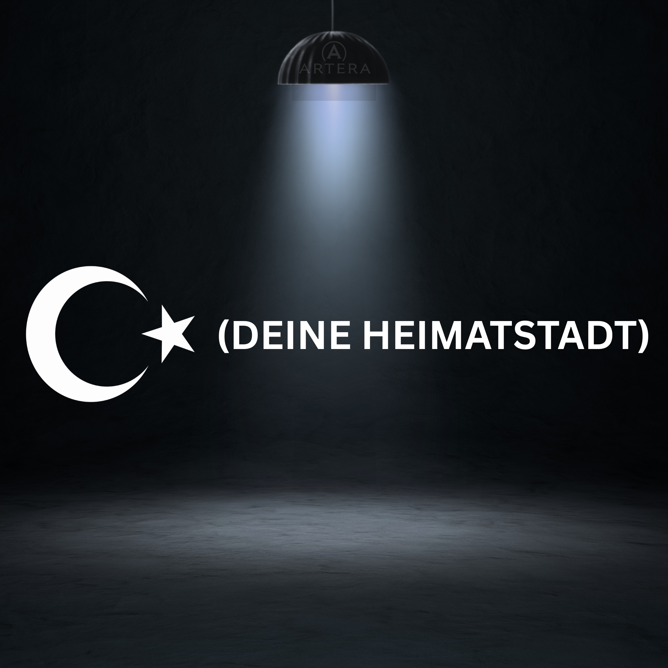 Mond & Stern | Deine Heimat - Premium Vinyl Sticker